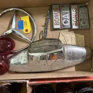 Flat of emblems and lens