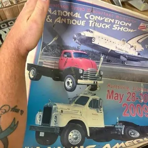 Vintage truck show posters