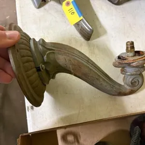Cast iron sconce
