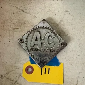 AC Allis chalmers badge