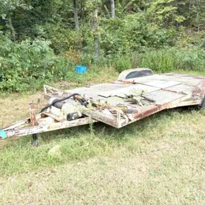 STEEL TRAILER 16' W WINCH -