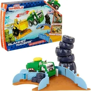 Little Tikes Slammin' Racers Scrapyard Derby- Toys