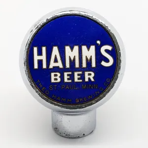 BALL TAP KNOB HANDLE HAMM'S BEER ST PAUL MINNESOTA (ROBBINS)