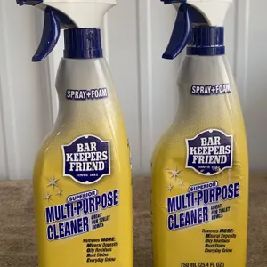 *NEW* 2 Bar Keepers Friend Spray + Foam Superior Multi-Purpose Cleaner 25.4 OZ Each