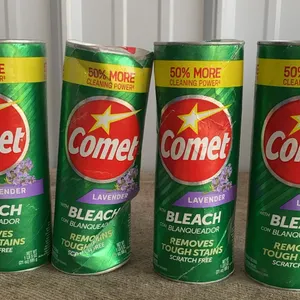 *NEW* 4 Comet w/ Bleach, Lavender Scent, 21 OZ Each