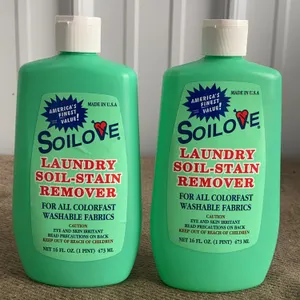 *NEW* 2 Soilove Laundry Soil-Stain Remover, 16 OZ Each