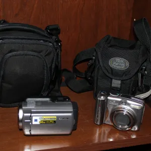 Canon Digital Camera & Sony Camcorder