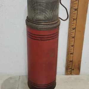 Vintage The American Thermos Bottle Co. Icy-Hot Made In U.S.A. 9.75" Tall
