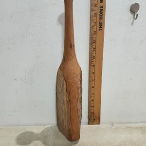 1982 Handcrafted Wooden Bud Vase 3.75"X17"