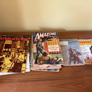 Historical and Sci-Fi Magazines, Mid-20th Century