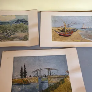 Four Vincent van Gogh Reproduction Prints