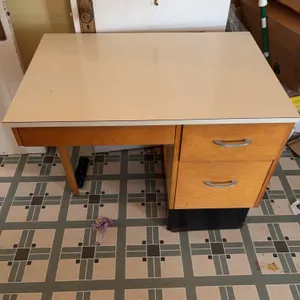 Mid-Century Wood Desk