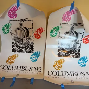 Columbus ’92 Posters Featuring Ship Graphics and Iconography