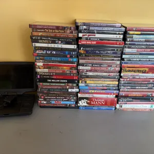 RCA Portable DVD Player with 70+ DVD Collection