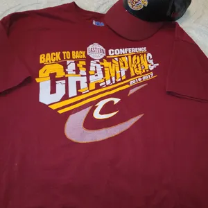 Cavaliers leather hat and shirt