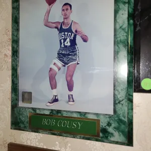 Bob cousy Boston Celtics framed photo