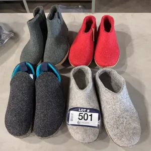Lot of (5) Asst. Slippers