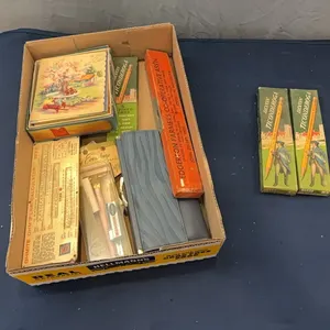 Pencils, rulers, and level