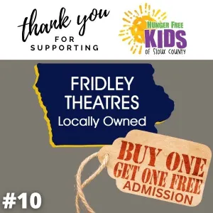 Fridley Theatres BOGO Passes