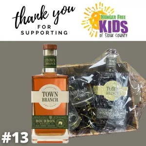 Town Branch Bourbon Whiskey + Glasses