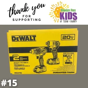 DeWalt 20VBrushless 2-Tool Combo Kit