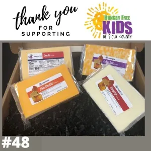 Agropur Cheese Box - 4# Box