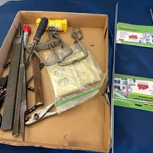 Tools, sign stakes