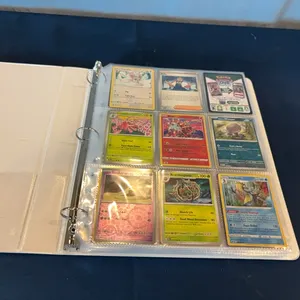 Binder of Pokemon & Character Cards