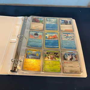 Binder of Pokemon & Character Cards