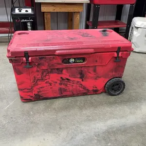 Frosted frog cooler