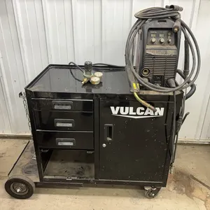 Thermal arc welder with cart