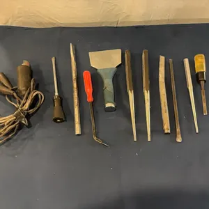 Screw driver and chisels