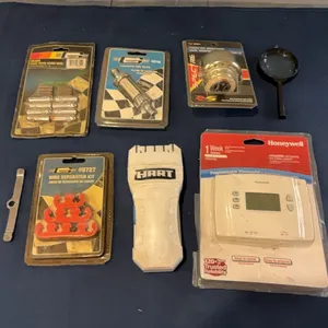 Stud finder, thermostat, and twist on breather