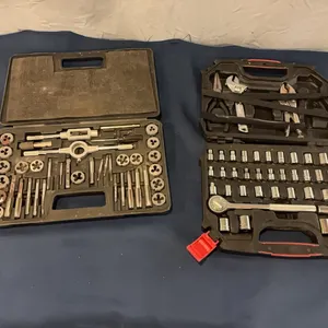 Tap and die set and sockets