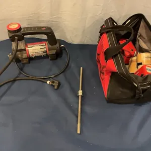 Inflator and threaded rods