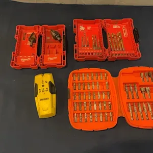 Drill bits and stud finder