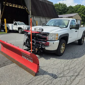 (#1) 2012 Chevrolet Silverado 3500HD CC Pickup Truck with Plow