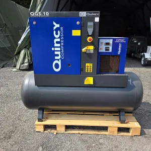 (#4) 2017 Quincy QGS100 T120 Air Compressor with Integrated Dryer