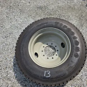 (#13) 11R24.5 Firestone 663 Tire and Wheel