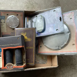 Assortment of Motorcycle Items