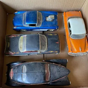 (4) Toy Collector Cars