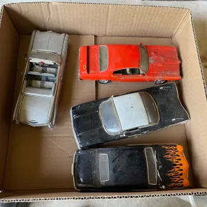 (4) Toy Collector Cars