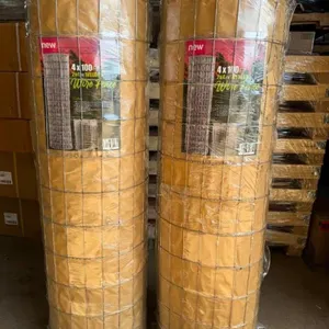 NEW LOT OF (2) 4FTx100FT 2INx 4IN WELDED WIRE FENCING