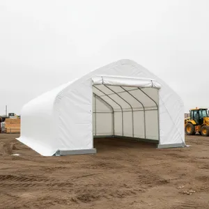 NEW 20X40X12 PEAK STORAGE SHELTER FOR RV, BOAT, LIVESTOCKS, EQUIPMENT