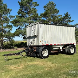 1984 Wilson 16 ft 2/Axle Pup Grain Trailer