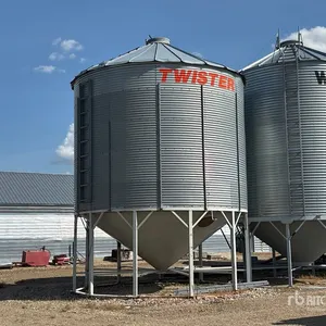 Twister +/- 4500 bu 5 Ring Hopper Grain Bin