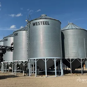 Westeel 1805 +/- 4920 bu 5 Ring Hopper Grain Bin