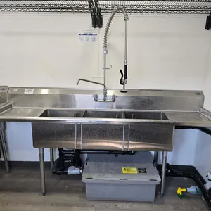 Nella 3-Compartment Commercial Sink
 UNRESERVED