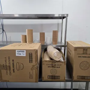 Paper Food Containers and Lids
 UNRESERVED