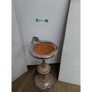 *Small Metal Standing Ashtray No Shipping